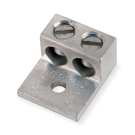 Mechanical Lug, 600 kcmil Max, 2 Conductor, 1 Hole, 1/2 in Stud, Aluminum MPN:ADR60-21