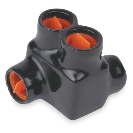 MultitapConnector, Alum, Blk, Hex, 2Port MPN:AMTT250