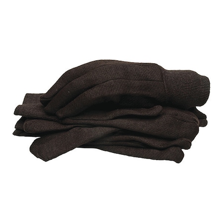 Brown, Jersey Gloves, L, PK3, L, 3 PK MPN:65090/L3B