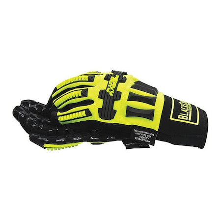 Gloves, Hi Impact, Hi Visibility, Large MPN:BHG601R