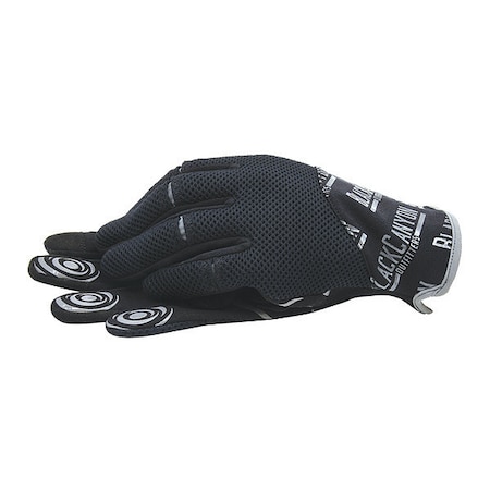 Coated Gloves, Silicone, Palm, Black, L MPN:BHG603R