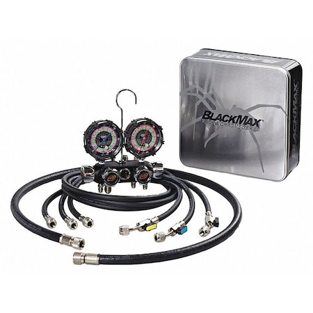 Mechanical Manifold Gauge Set, 4 Valves MPN:MV4H4P5EZ