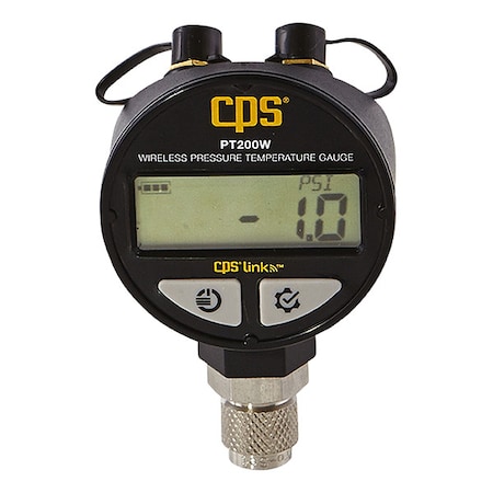 Pressure and Temperature Gauge, Wireless MPN:PT200W