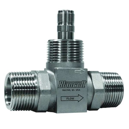 Flowmeter, Turbine, 30GPM, 1 In MNPT MPN:B110-875