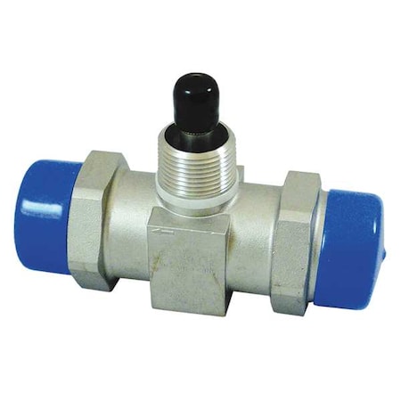 Flowmeter, Turbine, 180 GPM, 1-1/2 In MNPT MPN:B111-115