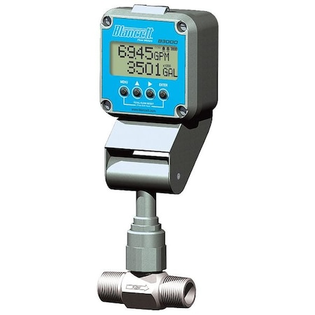 Basic Flow Monitor Display, Meter Mount MPN:B30BM-CS