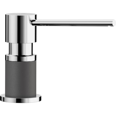 Lato Soap Dispenser - Chrome/Cinder MPN:402304