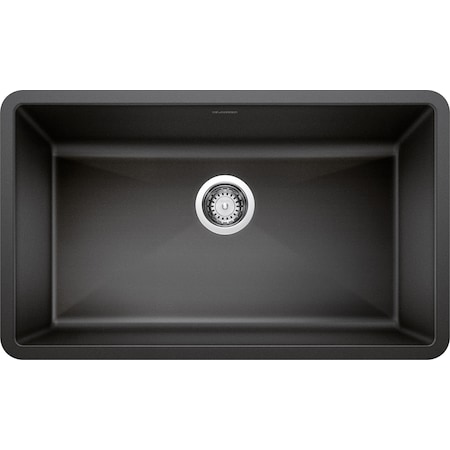 Precis Silgranit Super Single Undermount Kitchen Sink - Anthracite MPN:440149