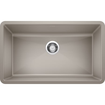 Precis Silgranit Super Single Undermount Kitchen Sink - Truffle MPN:441297