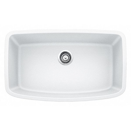 Valea Silgranit Super Single Undermount Kitchen Sink - White MPN:441773