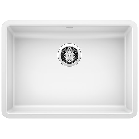 Precis Silgranit ADA Single Bowl Undermount Kitchen Sink - White MPN:442542