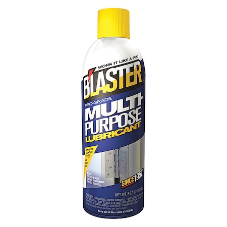 White Multi-Purpose Lubricant, 8 oz, Aerosol can MPN:PB-50