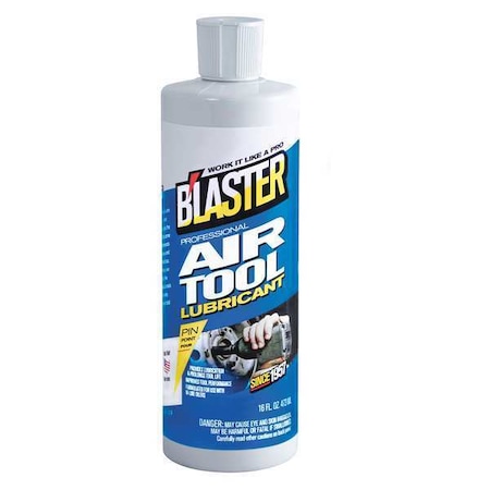 Air Tool Lubricant, Professional, 16 oz Bottle, MPN:16-ATL