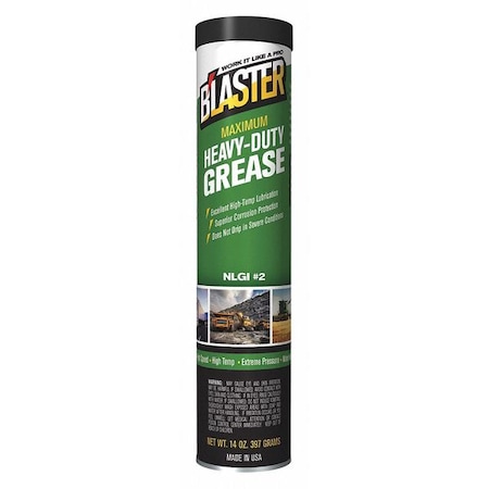 Blaster Heavy-Duty Grease Tube MPN:GR-14C-HDG