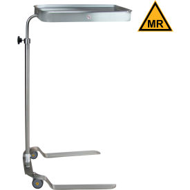 Blickman MRI Safe Newark Mayo Stand Stainless Steel 12-5/8