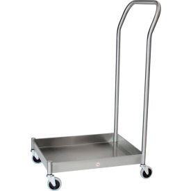 Blickman EZ Stacking Stool Dolly Stainless Steel 21-1/2