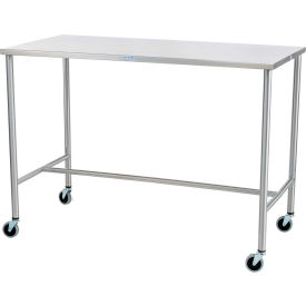 Blickman Sawyer Stainless Steel Mobile Instrument Table 48