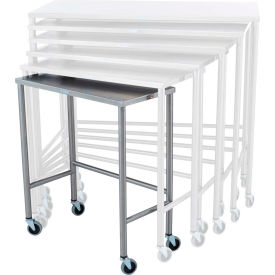 Blickman Stainless Steel Nesting Mobile Instrument Table 28