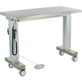 Blickman Stainless Steel Mobile Instrument Table 41 x 46