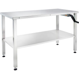 Blickman Stainless Steel Mobile Instrument Table 48 x 24