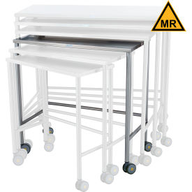 Blickman MRI Safe Stainless Steel Mobile Instrument Table 36 x 18