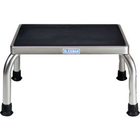 Blickman Step Stool 1260 Stainless Steel w/Mounting Holes 1011260000