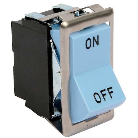 Switch, Rocker, Spst, Blue MPN:6496