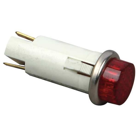 Light, Indicator 125V Red, Round MPN:15673