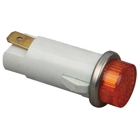 Light, Indicator 125V Amber, Round MPN:15709