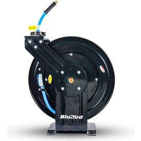 BluBird® Rubber Air Hose Reel Dual Arm Assembly with 3/8