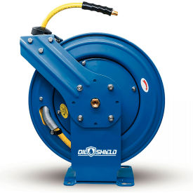 OilShield® Rubber Air Hose Reel Single Arm Assembly with 1/2