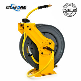 OilShield® All-In-One Dual-Arm Air Hose Reel with 1/2