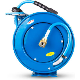 Tough-Tek Rubber Pressure Washing Single Arm Hose Reel 1/4