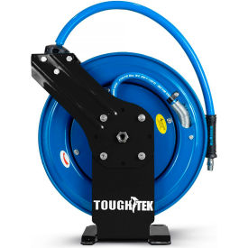 BluShield Tough Tek Rubber Pressure Washing Dual Arm Hose Reel 3/8
