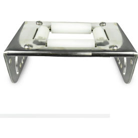 BluBird® Roller Plate Assembly for Dual Arm Reel Silver RSRPDA-SS