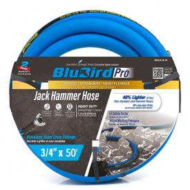 BluBird® Pro Rubber Jack Hammer Air Hose Assembly 3/4