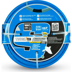 Tough-Tek Rubber Pressure Washing Hose 3/8 x 100'L 4000 PSI TTPW38100-NM