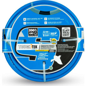 Tough-Tek Rubber Pressure Washing Hose 3/8 x 200'L 4000 PSI TTPW38200-NM