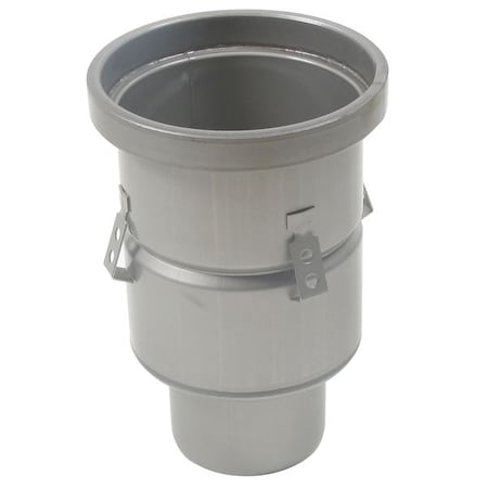 Round Floor Drain, 304 Stainless Steel, 4