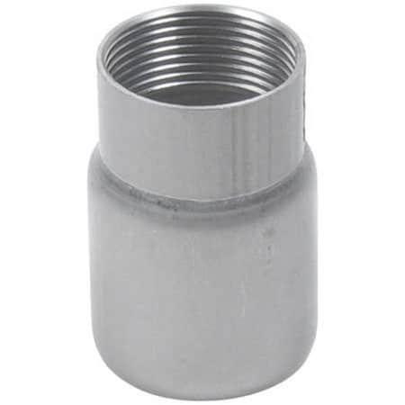 2 in x 1-1/2 in Female Socket Push-Fit Adapter, 316 Stainless Steel, Pickled and Passivated Finish MPN:FA-2x1-1/2-316