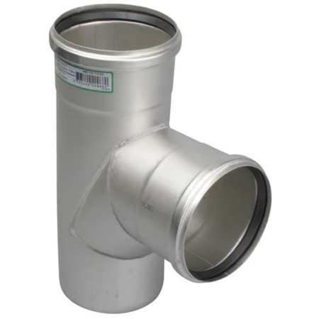 Tee, Sanitary, 3 In, 316SS MPN:SS3x3-90-316