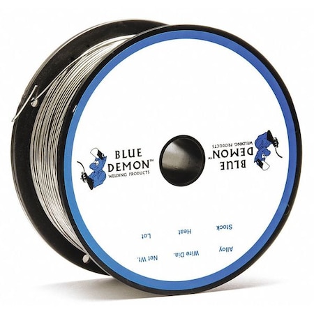 SS Flux Core Gasless Wire, .035x1lb, Spool MPN:316LFCO-035-01