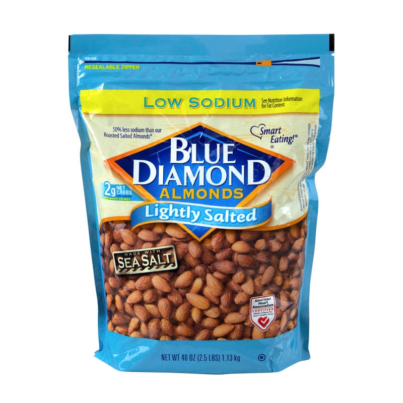 Blue Diamond Lightly Salted Almonds, 40-Oz Pouch MPN:980101039