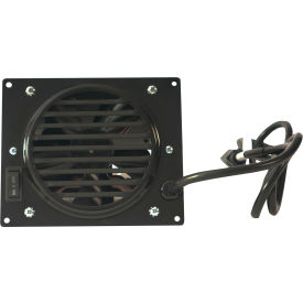 Bluegrass Living Fan Blower For MG Style Gas Space Heaters Greater Than 10000 BTU Black BMGB100-BK