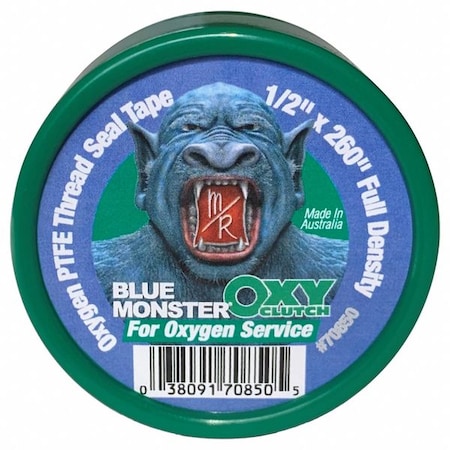 Medical Grade Oxygen PTFE Tape, 1/2