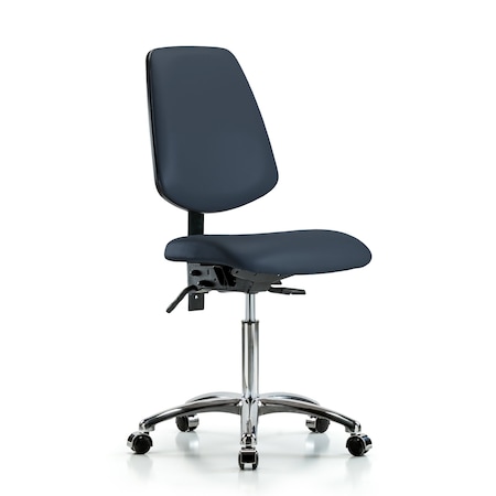 Vin Med Ben Chair w/ Med Bk Chr Cast Nav MPN:BR-VMBCH-MB-CR-T0-A0-NF-CC-8582