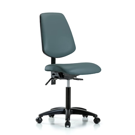 Vin Med Ben Chair w/ Med Bk Cast Blu MPN:BR-VMBCH-MB-RG-T1-A0-NF-RC-8546