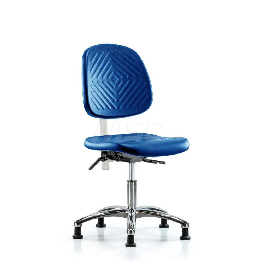 Task Chair: Polyurethane, Blue MPN:MSC40114