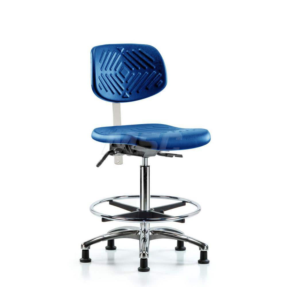 Task Chair: Polyurethane, Blue MPN:MSC40120