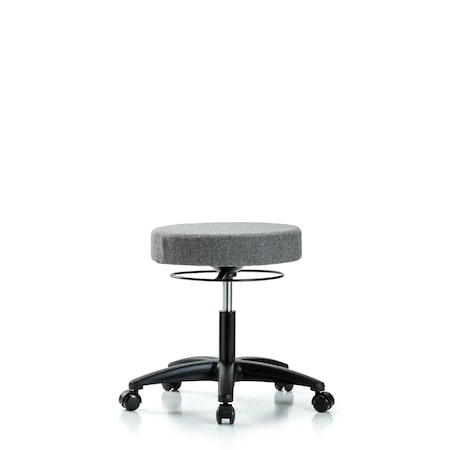 Desk Stool, Fabric, Casters, Gry MPN:BR-FDHSO-RG-RC-F44